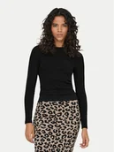 Bluzki damskie - ONLY Bluzka Val 15371305 Czarny Regular Fit - miniaturka - grafika 1