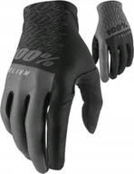 Rękawiczki rowerowe - 100% Rękawiczki 100% CELIUM Gloves Black/Grey - S długość dłoni 181-187 mm NEW 2022 - miniaturka - grafika 1