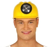 Dodatki do strojów karnawałowych - Guirca Hełm "Budowlaniec", GUIRCA GU13159 - miniaturka - grafika 1