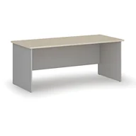 Biurka - Biurko proste PRIMO GRAY, 1800 x 800 mm, szary/brzoza - miniaturka - grafika 1