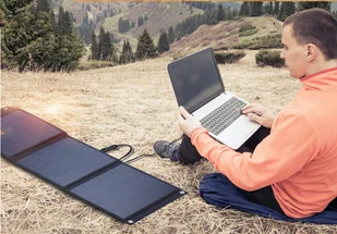 Przenośny panel solarny TRAVEL SOLAR 80W USB SKŁADANY VOLT POLSKA - Zestawy solarne - miniaturka - grafika 12