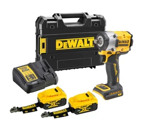 DeWALT Narzędzia - 18V AKU klucz udarowy, 2 akumulator 5,0 Ah LANYARD READY, ładowarka DCF921P2LRT - Klucze udarowe - miniaturka - grafika 1