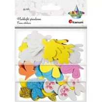 Naklejki piankowe mix 50szt - Zabawki kreatywne - miniaturka - grafika 1