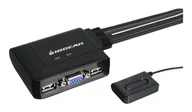 Przełączniki KVM - iogear 2-Port USB KVM Switch przełącznik KVM Czarny - miniaturka - grafika 1