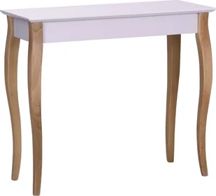 Ragaba Konsola LILLO 85x35 różowa - Konsole i sekretarzyki - miniaturka - grafika 1