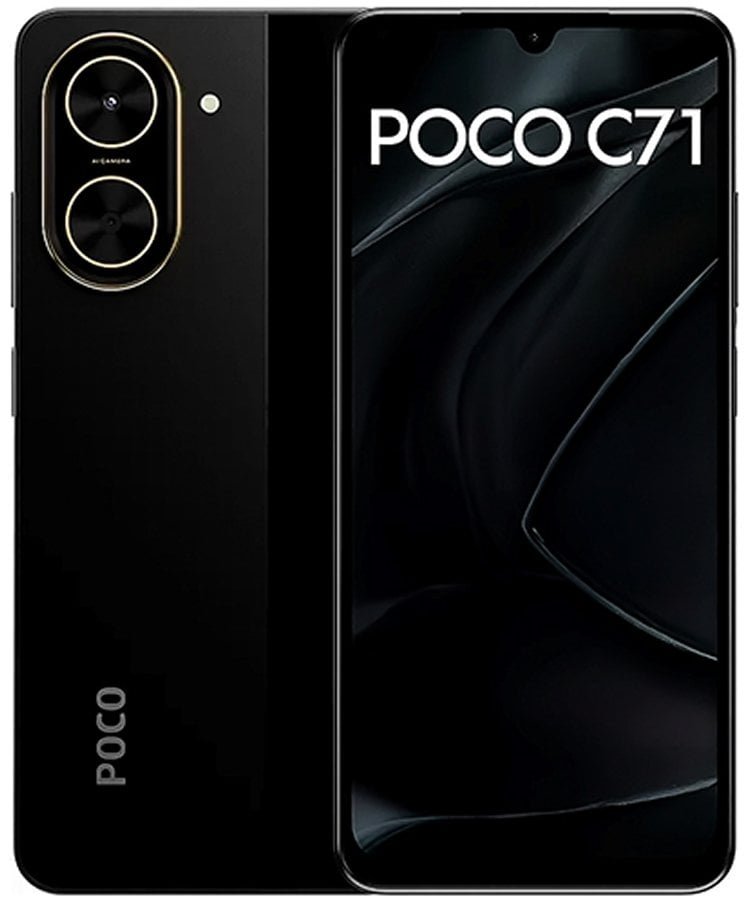Poco C71 4/128GB Czarny