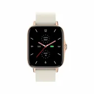 Smartwatch - Garett Sport Activity GT Biało-złoty - miniaturka - grafika 1