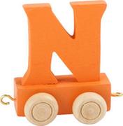 Wyposażenie pokoiku dziecięcego - Legler 10364 sznurka litera "n" w kolorze pomarańczowym, wielokolorowy - miniaturka - grafika 1