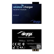 Ładowarki do telefonów - Akyga ADAPTER QI NOTE 3 3 PIN AK-QIR-06 - miniaturka - grafika 1