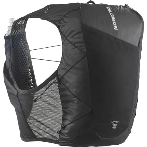 Salomon Active Skin 12 Set, plecak do biegania, czarny