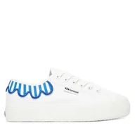 Trampki damskie - Tenisówki Superga S6135FW 3740 Biały - miniaturka - grafika 1