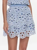 Spódnice - Silvian Heach Spódnica mini Miniskirt GPP24413MG Niebieski Regular Fit - miniaturka - grafika 1