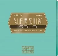Thomastik Saiten für Cello Versum Solo Komplettsatz 4/4, mittel, VES400 641810 - Instrumenty smyczkowe - miniaturka - grafika 1