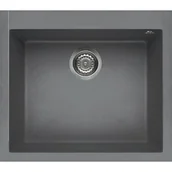 Zlewozmywaki - Elleci Zlewozmywak Quadra 105 M73 Titanium - miniaturka - grafika 1