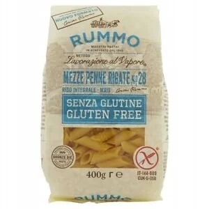 Rummo Mezze Penne rigate n. 28 makaron bez glutenu - Makaron - miniaturka - grafika 1