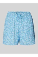 Spodnie sportowe damskie - Szorty z wiskozy z kwiatowym wzorem model EASY JOY - Vero Moda - miniaturka - grafika 1