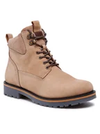 Botki męskie - Badura Trapery MI08-BOWER-01 Beżowy - miniaturka - grafika 1