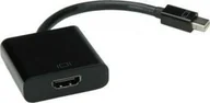 Złącza, przejściówki, adaptery - Value Adapter AV DisplayPort Mini - HDMI czarny - miniaturka - grafika 1