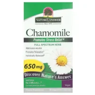 Układ nerwowy - Natures Answer Chamomile - Rumianek Suplement diety 90 kaps. - miniaturka - grafika 1