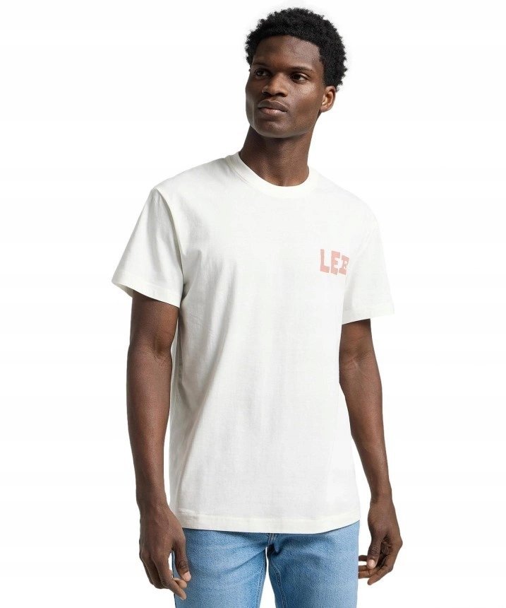 LEE RELAXED GRAPHIC TEE ECRU 112364580 M