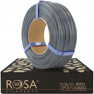 Filament ROSA3D ReFill PLA High Speed 1kg Gray Szary 1,75mm - Filamenty i akcesoria do drukarek 3D - miniaturka - grafika 1