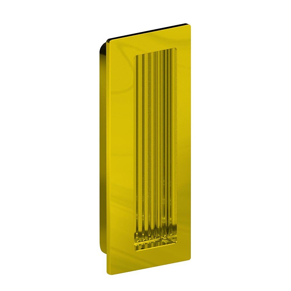 Uchwyt wpuszczany drzwi przesuwnych 32x75 mm, kolor złoty