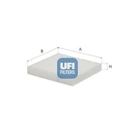 Filtry kabinowe - Filtr, wentylacja przestrzeni pasażerskiej UFI Filtry 53.160.00 - miniaturka - grafika 1