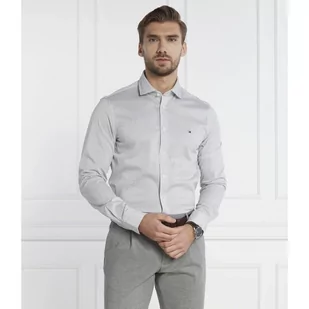 Tommy Hilfiger Koszula CL JERSEY FLOWER | Slim Fit - Koszule męskie - miniaturka - grafika 1