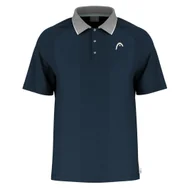 Koszulki sportowe męskie - Koszulka męska Head PERFORMANCE Polo Shirt Men NV M - miniaturka - grafika 1