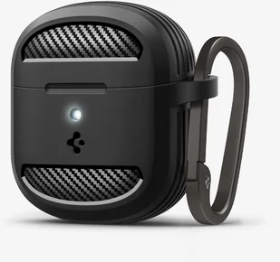 Spigen Rugged Armor, matte black - Google Pixel Buds 2a - Akcesoria do słuchawek - miniaturka - grafika 1