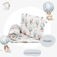 Pościel dla dzieci - Pościel do łóżka 2 el. (poszewki) 160x200, 70x80 cm Pieski - miniaturka - grafika 1