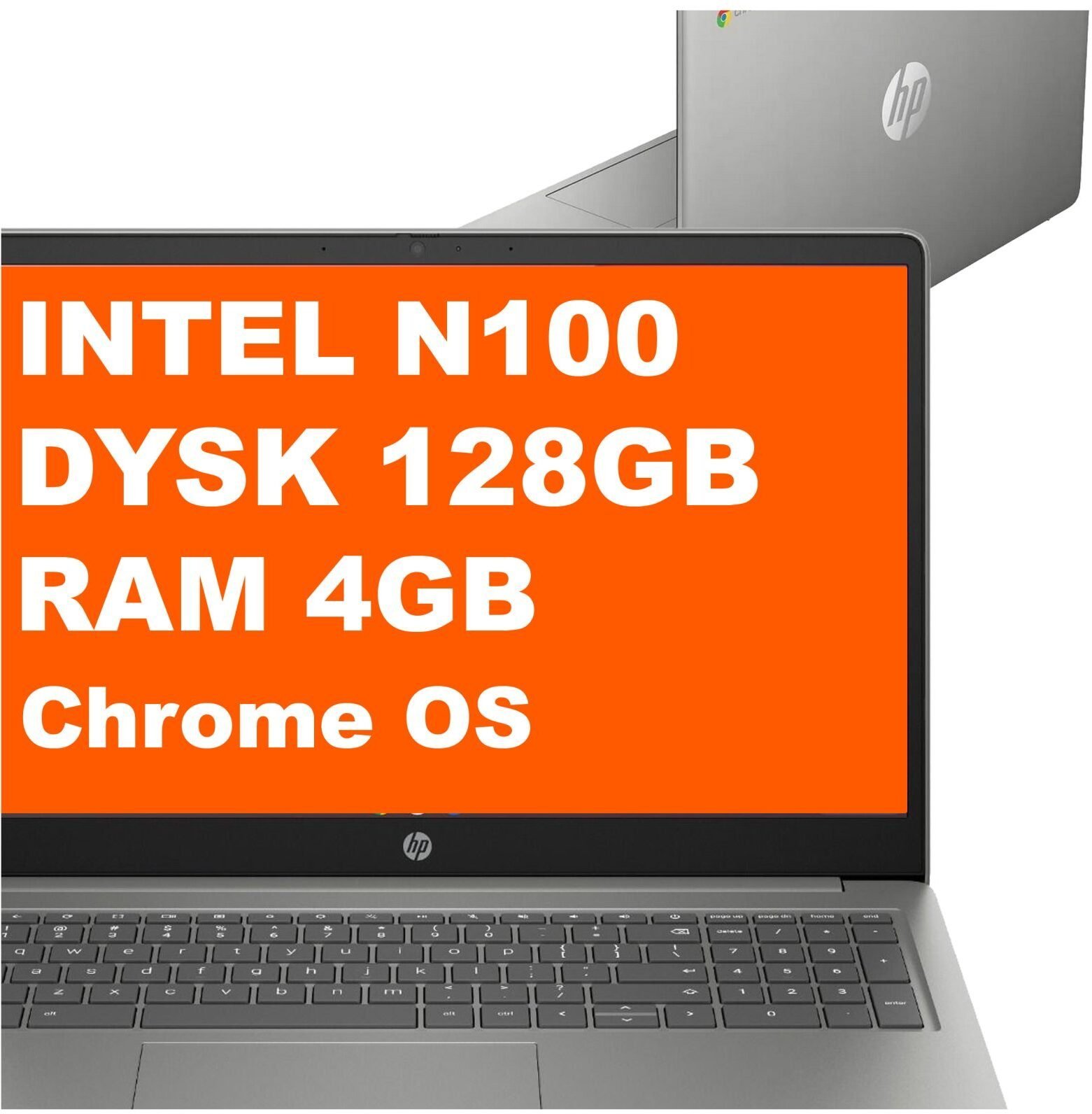 HP Chromebook HP 15a-nb0006na / B50BCEA / Intel N100 / 4GB / 128GB UFS / Intel UHD / 15,6