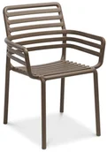 Fotele i krzesła ogrodowe - Krzesło Nardi DOGA Tabacco - miniaturka - grafika 1
