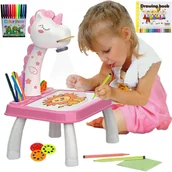 Projektory dla dzieci - Projektor Rzutnik Do Rysowania Stolik Tablica Mazaki - miniaturka - grafika 1