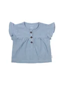 Kaftaniki dla niemowląt - Noppies Bluzka "Mafador" w kolorze niebieskim - miniaturka - grafika 1