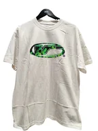 Koszulki męskie - T-shirt Męski VANS Bevel Flame SS Tee White VN000SXBWHT1 XL - miniaturka - grafika 1