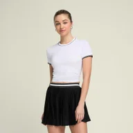 Spódnice - Spódnica damska Wilson W Team Pleated Skirt Black XS - miniaturka - grafika 1
