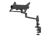 Inne akcesoria audio-wideo - NEOMOUNTS BY NEWSTAR Laptop Desk Mount 11-17inch clamp+grommet 1 screen Black - miniaturka - grafika 1