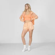 Spodnie sportowe damskie - Damskie spodenki tkaninowe GUESS DIAMOND SHORT - miniaturka - grafika 1