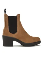 Botki damskie - damskie zamszowe botki Chelsea ECCO Metropole Zurich EU 35 - miniaturka - grafika 1