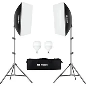 Lampy studyjne - Zestaw oświetleniowy LED MOZOS ZF5070ECO V2 5500K - miniaturka - grafika 1