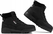 Buty sportowe damskie - Buty Damskie Fila Grunge II MID Czarne FFW0217 80010 r 36 - miniaturka - grafika 1