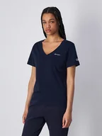 Koszulki i topy damskie - Champion Koszulka w kolorze granatowym - miniaturka - grafika 1
