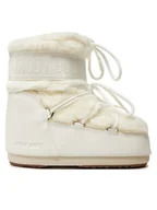 Śniegowce damskie - Moon Boot Śniegowce 80D1409390 Biały - miniaturka - grafika 1