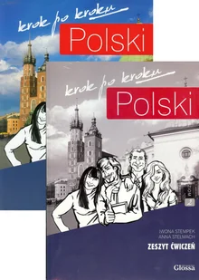 Krok po kroku. Polski A2. Podręcznik i zeszyt ćwiczeń do nauki języka polskiego dla obcokrajowców - Anna Stelmach, Iwona Stempek - podręcznik - Książki do nauki języka polskiego dla obcokrajowców - miniaturka - grafika 1