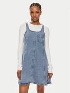Sukienki - Noisy May Sukienka jeansowa Lilje 27029876 Niebieski Loose Fit - miniaturka - grafika 1