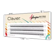 Sztuczne rzęsy i akcesoria - Clavier CLAVIER A SHAPE Kępki rzęs, 14 mm - miniaturka - grafika 1