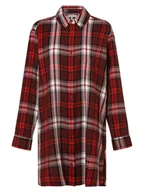 Koszule damskie - Tommy Hilfiger Damska koszula nocna Kobiety niebieski|czerwony|biały w kratkę, XS - miniaturka - grafika 1