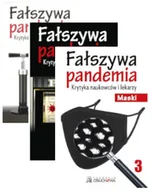Felietony i reportaże - Pakiet. Fałszywa pandemia. Krytyka naukowców i lekarzy. Tom 1-3 - książka - miniaturka - grafika 1