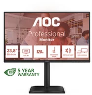 Monitory - AOC 23,8" 24E4CV 16:9 HDMI+DP+USB-C Lift black - miniaturka - grafika 1